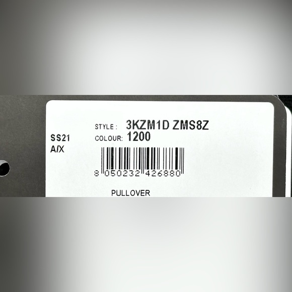 Armani Exchange Black Crew Neck Sweater
Product 3KZM1D ZMS8Z 1200 - Picture 6 of 7